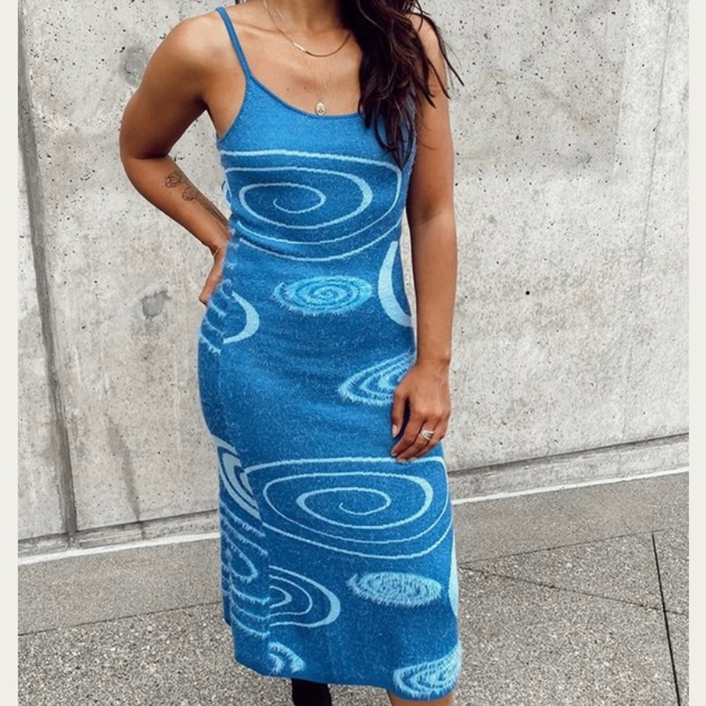House of Sunny Klein Hockney Dress NWT